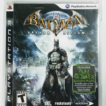 JOGO SEMINOVO PS3 BATMAN ARKHAM ASYLUM