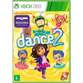 JOGO SEMINOVO XBOX 360 NICKELODEON  DANCE 2