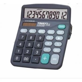 CALCULADORA ELETRÔNICA TRULY 837-12