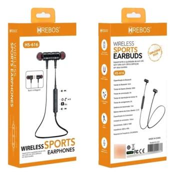 FONE DE OUVIDO HREBOS HS-616