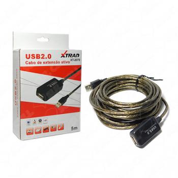CABO EXTENSOR USB ATIVO 5M XTRAD XT-2070