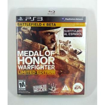 JOGO SEMINOVO PS3 MEDAL OF HONOR WARFIGHTER LIMITED EDITION