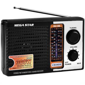 CAIXA DE SOM BLUETOOTH MEGA STAR RA18C