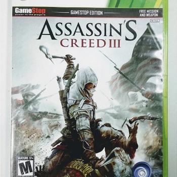 JOGO SEMINOVO XBOX 360 ASSASSIN'S CREED III (DISCO ONLINE)