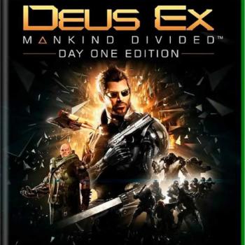 JOGO SEMINOVO XBOX ONE DEUS EX MANKIND DIVIDED DAY ONE