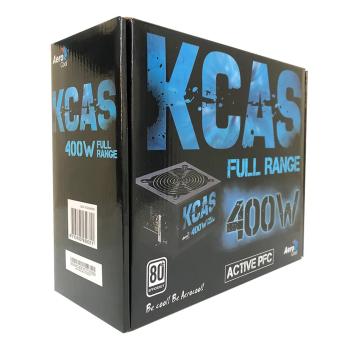 FONTE  DE ALIMENTAÇÃO ATX SEM CABO 400W AEROCOOL KCAS FULL RANGE