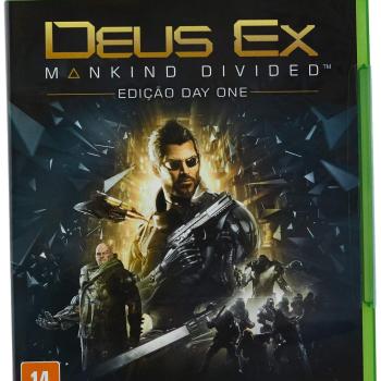 JOGO XBOX ONE DEUS EX MANKIND DIVIDED DAY ONE