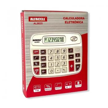 CALCULADORA ELETRÔNICA ALFACELL AL9835