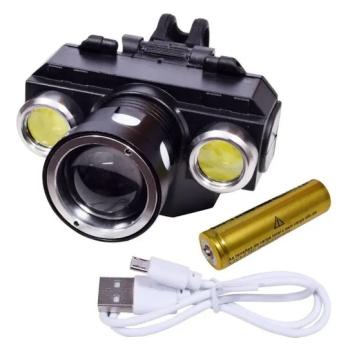 FAROL LANTERNA RECARREGÁVEL BICICLETA ALTOMEX AL-B6090