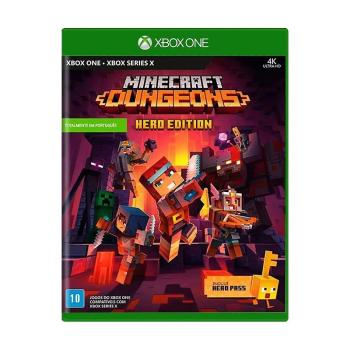 JOGO SEMINOVO XBOX ONE MINECRAFT DUNGEONS HERO EDITION