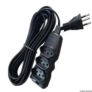 EXTENSÃO 5M 3 TOMADAS ELETRO DRAP