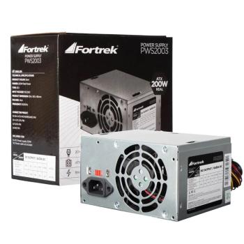 FONTE DE ALIMENTAÇÃO ATX FORTREK PWS2003 200W RMS