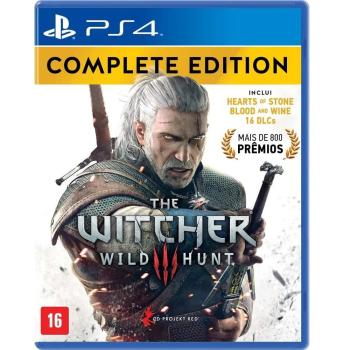 JOGO SEMINOVO PS4 THE WITCHER WILD HUNTER III COMPLETE EDITION