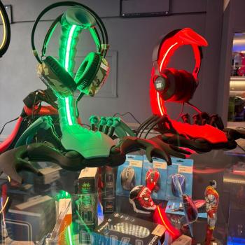 ESCORPIÃO SUPORTE DE HEADSET COM LED