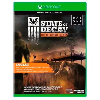 JOGO SEMINOVO XBOX ONE STATE OF DECAY YEAR-ONE SURVIVAL EDITION