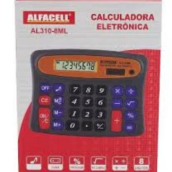 CALCULADORA ELETRÔNICA ALFACELL AL310-8ML