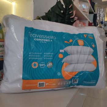 TRAVESSEIRO FIBRA SILCONADA CONFORT-4 50X70
