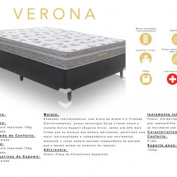 COLCHAO POCKET VERONA PLUS  138X188X20 CASAL SOFT FLEX
