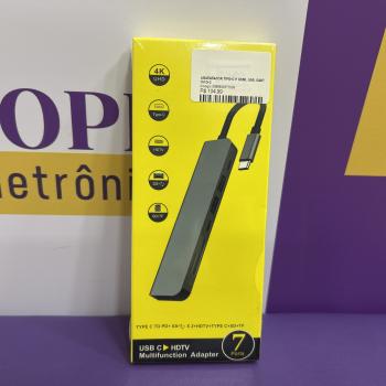 ADAPTADOR TIPO-C Para HDMI, USB, CARTAO, TIPO-C
