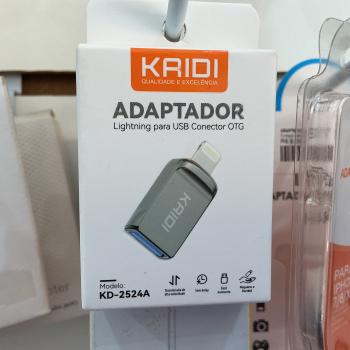 ADAPTADOR IPHONE X OTG USB FEMEA