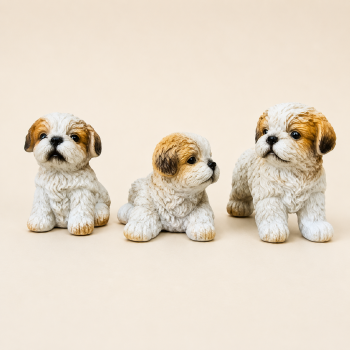 CACHORROS EM RESINA