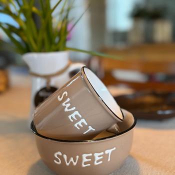 BOWL CERAMICA SAGE BEGE 13,5CM