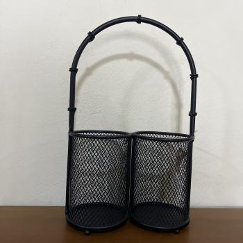 PORTA UTENSILIOS DUPLA TELADA DE MESA