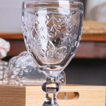 Taça de Água New Butterfly 360ml Cristal Ecológico