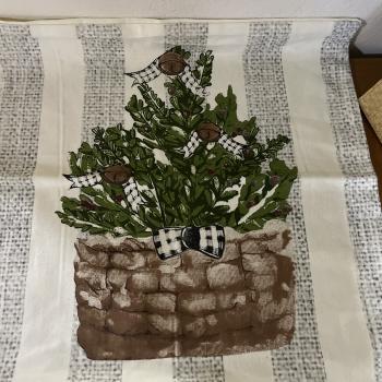 CAPA ALMOFADA TECIDO NATAL 45X45CM