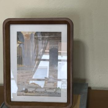 PORTA RETRATO EM MADEIRA E VIDRO 15X20