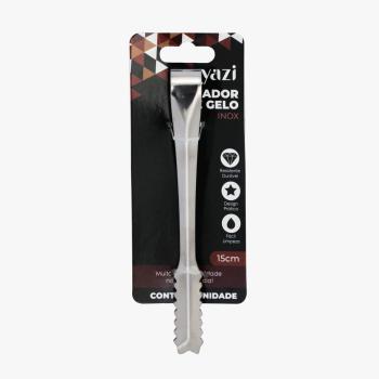 PEGADOR DE GELO INOX 15CM