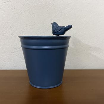 VASO AZUL 11,5X18X13,5