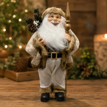 PAPAI NOEL ARVORE DECORAÇÃO CASA 60CM