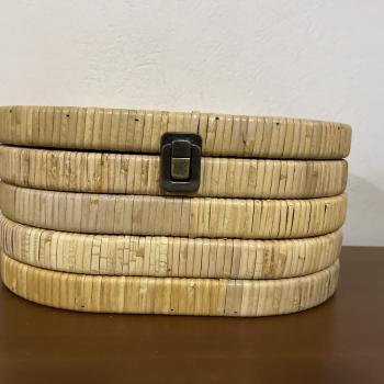 CAIXA EM FIBRA NATURAL G 30x14x20
