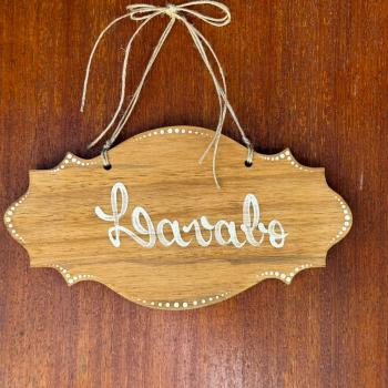 PLACA LAVABO C7963