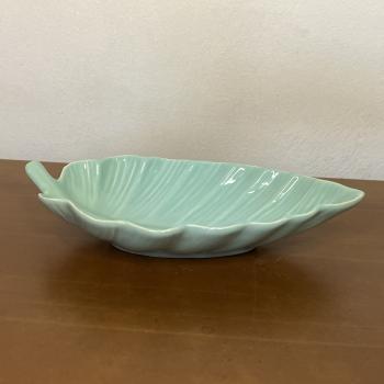 TRAVESSA FOLHA MINI DECORAÇÃO-VERDE BEBÊ