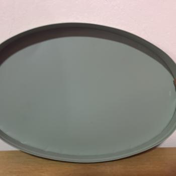 SUPORTE OVAL BAIXO VERDE PISTACHE