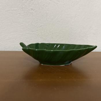 TRAVESSA FOLHA MINI DECORAÇÃO P FLORESTA-VERDE ESCURO