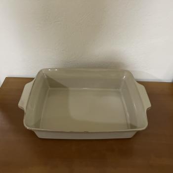 TRAVESSA DE CERÂMICA G AREIA 35x24x8
