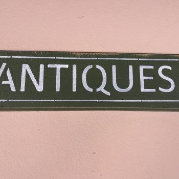 PLACA MADEIRA ANTIQUES 46X12CM