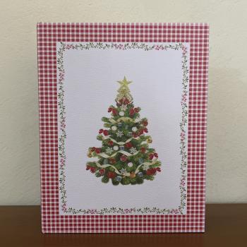 LIVRO CAIXA DECORAÇÃO CHRISTMAS 27X22X7