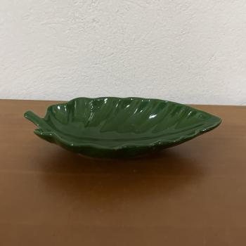 TRAVESSA FOLHA MINI DECORAÇÃO M FLORESTA-VERDE ESCURO