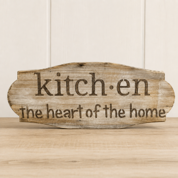 ENFEITE PLACA  DE MADEIRA P (KITCH.EN)