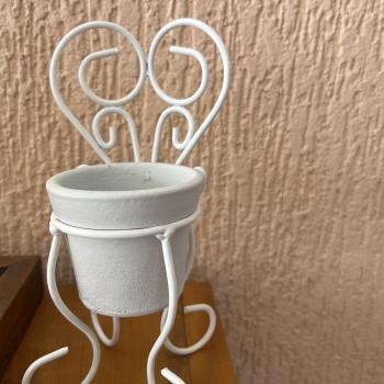 CADEIRA VASO MILA BRANCO G