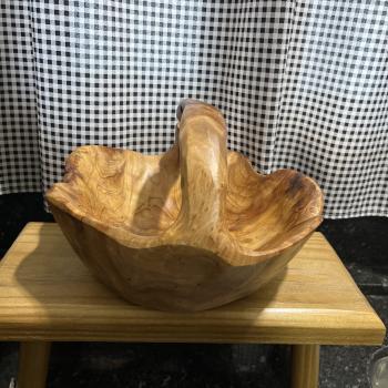 CESTO MADEIRA 29X18CM