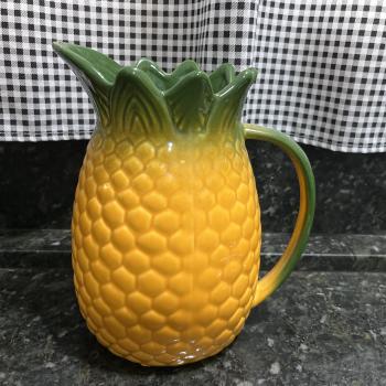 JARRA ABACAXI AMARELO GEMA 23x25
