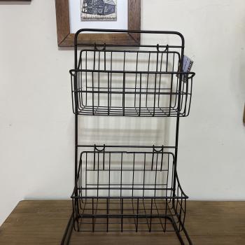 FRUTEIRA DE MESA SQUARE MARROM