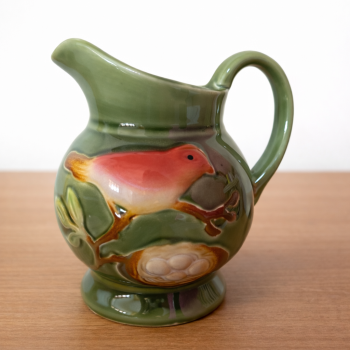 JARRA PASSARINHO VERDE PORCELANA JY0647