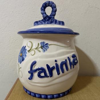 POTE LAÇO FARINHA ASTER AZUL  17x28