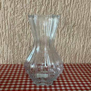 VASO VIDRO TRANSPARENTE 20,5X11,5CM